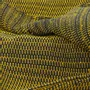 Coussins textile - Housse de coussin tissée à la main | Two is One bleu jaune - SOLOKO