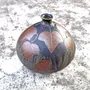 Objets de décoration - Petite boule lierre art déco - CÉRAMIQUE HELENE RAYMOND