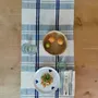Table cloths - Handwoven Cotton Table Runner | Anloga Royal Blue, Beige - SOLOKO