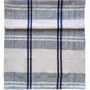 Table cloths - Handwoven Cotton Table Runner | Anloga Royal Blue, Beige - SOLOKO