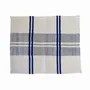 Placemats - Handwoven Placemat Napkin | Anloga Beige Blue - SOLOKO