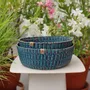 Corbeilles - Venyo High - Panier de table | Panier à fruits + à pain | Turquoise - SOLOKO