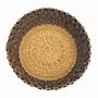Corbeilles - Venyo Small - Panier de table tissé | Panier de rangement | Blue - SOLOKO