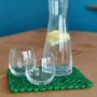 Dessous de plat - Napperon en verre Nunana | Dessous-de-plat | Napperon en Beads | Vert - SOLOKO
