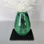 Dessous de plat - Napperon en verre Nunana | Dessous-de-plat | Napperon en Beads | Noir - SOLOKO