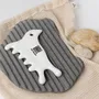 Beauty products - [Dia Lento] Ceramic Swallow Gua sha & Cotton Pouch - SEOUL DESIGN FOUNDATION