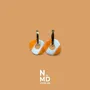 Gifts - Striped hoop earrings - NMD, L'ATELIER