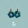 Bijoux - Créoles fleurs - NMD, L'ATELIER