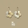 Bijoux - Créoles fleurs - NMD, L'ATELIER