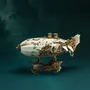 Cadeaux - Masterpiece Fantasy Airship - White - VCL CORP