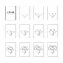 Card shop - White HEART - OISO® creation - OISO