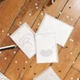 Card shop - White HEART - OISO® creation - OISO