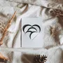 Card shop - White HEART - OISO® creation - OISO