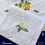 Linge de lit - CITRONS - LINHO DO CASTELO - LIN DE CHATEAU