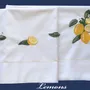 Linge de lit - CITRONS - LINHO DO CASTELO - LIN DE CHATEAU