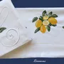 Linge de lit - CITRONS - LINHO DO CASTELO - LIN DE CHATEAU