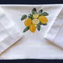 Linge de lit - CITRONS - LINHO DO CASTELO - LIN DE CHATEAU