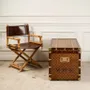 Objets de décoration - Malle Courrier "Jacquard" - BAGAGE COLLECTION