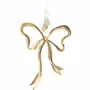 Christmas garlands and baubles - Cute bow brass - WALTHER & CO.