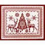 Table linen - Placemat - Winter stroll - BEAUVILLÉ