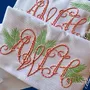 Linge de lit - FEUILLES DE PALMIER KERRI - LINHO DO CASTELO - LIN DE CHATEAU