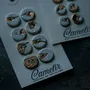 Jewelry - Porcelain sewing buttons - CAMELIR