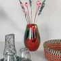 Vases - Glass Vase ROSE | Mouthblown | Recycled Glass | Red Blue Green - SOLOKO