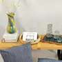 Vases - Glass Vase GLORY | Mouthblown | Recycled Glass | Yellow Blue - SOLOKO
