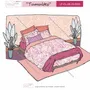 Design textile et surface - motif TUMULTES - LISE FROELIGER DESIGNER