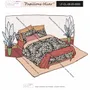 Design textile et surface - motif PAPILLONS HIVER - LISE FROELIGER DESIGNER