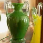 Vases - Vase amphore en verre soufflé, vert - ANTHOLOGIST