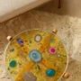 Autres tables - Table en verre kaléidoscope en agate - ANTHOLOGIST