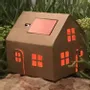 Objets déco enfant - CASAGAMI maisonnette solaire en carton made in France - LITOGAMI
