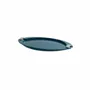 Plateaux - ANDELA - Lacquer Tray With Brass Corners - MAI HOME DECOR PTE LIMITED