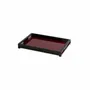Plateaux - ANDELA - Lacquer Tray With Brass Corners - MAI HOME DECOR PTE LIMITED