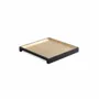 Plateaux - ANDELA - Lacquer Tray With Brass Corners - MAI HOME DECOR PTE LIMITED