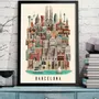 Poster - Barcelona poster - MARTIN SCHWARTZ