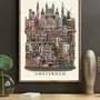 Affiches - Affiche d'Amsterdam - MARTIN SCHWARTZ