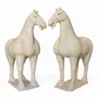 Sculptures, statuettes et miniatures - Statue Cheval de céramique - PAGODA INTERNATIONAL