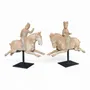 Sculptures, statuettes et miniatures - Statue Cheval de céramique - PAGODA INTERNATIONAL