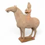 Sculptures, statuettes et miniatures - Statue Cheval de céramique - PAGODA INTERNATIONAL