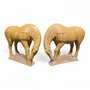 Sculptures, statuettes et miniatures - Statue Cheval de céramique - PAGODA INTERNATIONAL