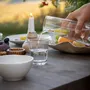 Carafes - Vuolle Pitcher Stripe Clear 0,85 l - PENTIK