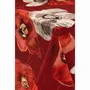 Nappes - Nappe Haave en satin de coton rouge 145x250 cm - PENTIK