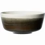 Platter and bowls - Tuntu Bowl Dark Brown Natural White 0,5 l - PENTIK