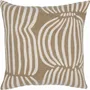 Coussins textile - Housse de coussin Vilja en chenille marron clair 45 x 45 cm - PENTIK