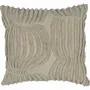 Coussins textile - Housse de coussin capitonnée Vilja marron clair 45x45 cm - PENTIK