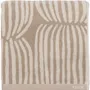 Serviettes de bain - Serviette de bain Vilja marron clair 70x150 cm - PENTIK
