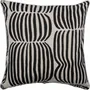 Coussins textile - Housse de coussin Vilja en demi-lin noir 45 x 45 cm - PENTIK