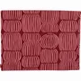 Sets de table - Set de table enduit Vilja Rouge 35x45 cm - PENTIK